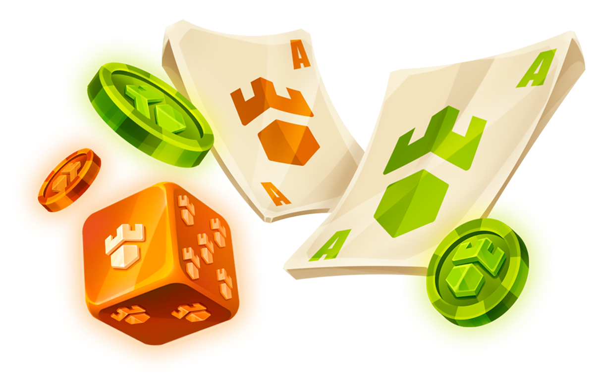 Gamdom dice, cards and crypto coins